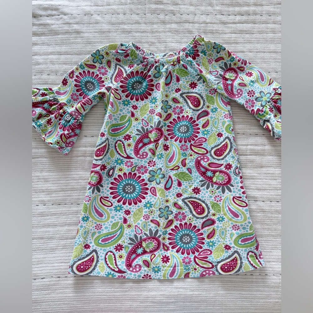 Kelly's Kids Floral Paisley Dress